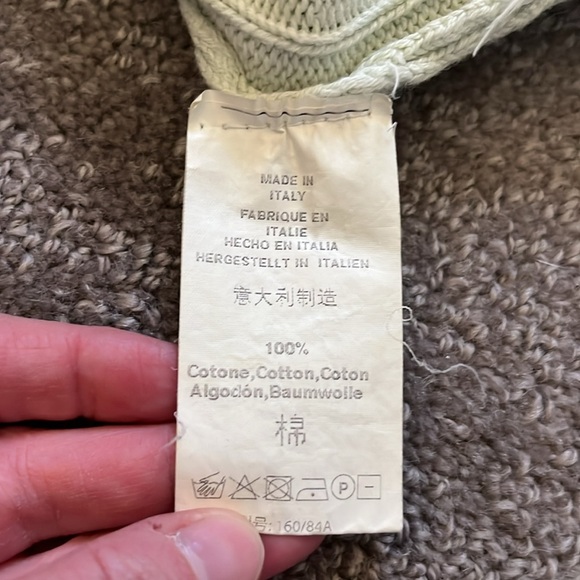 Brandy Melville Women'sMint Green Cable knit Sweater Vest Size S - Picture 5 of 6